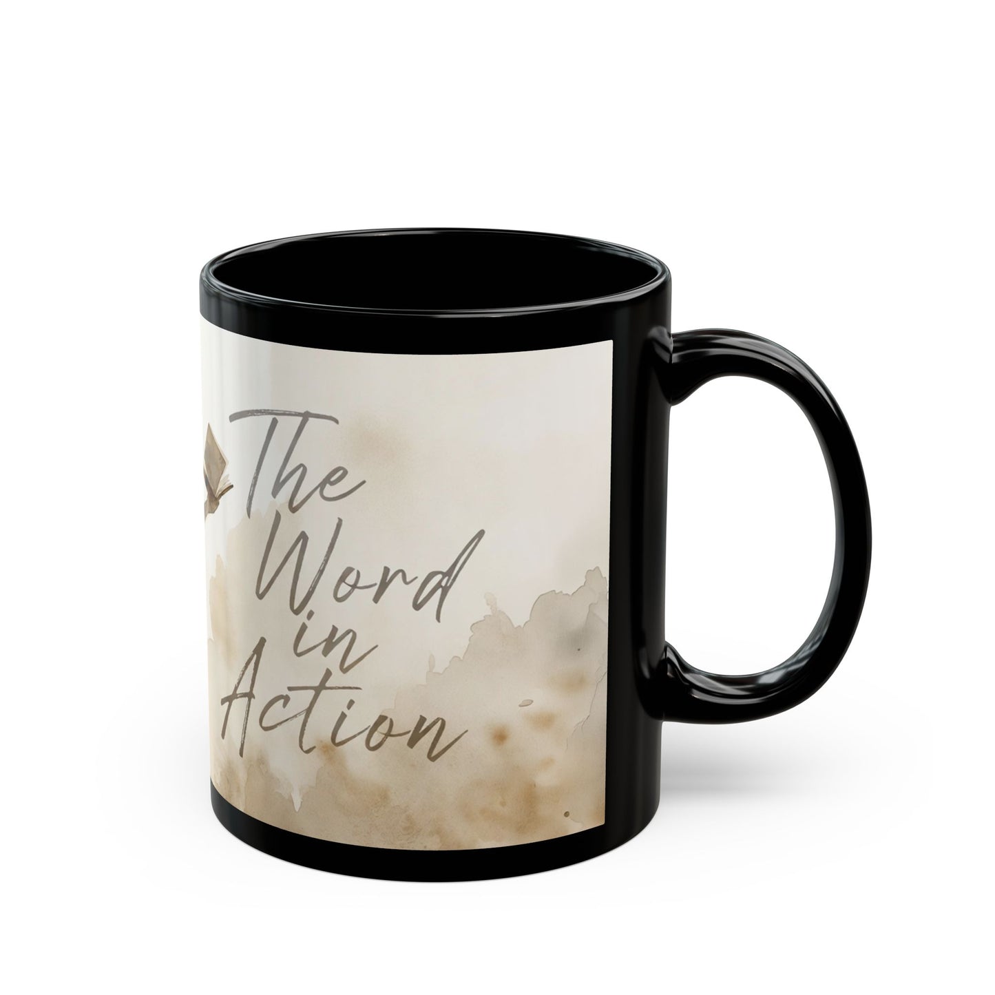 The Word in Action v2 — Mug — Black