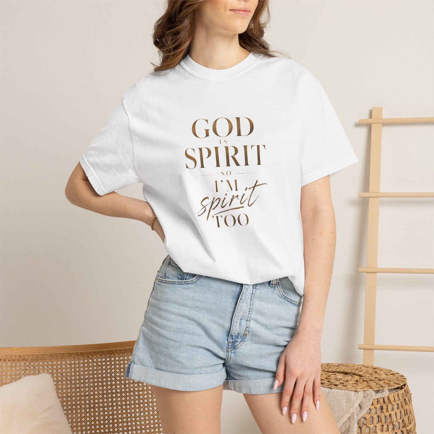 God Is Spirit So I'm Spirit Too — T-Shirt | 1001