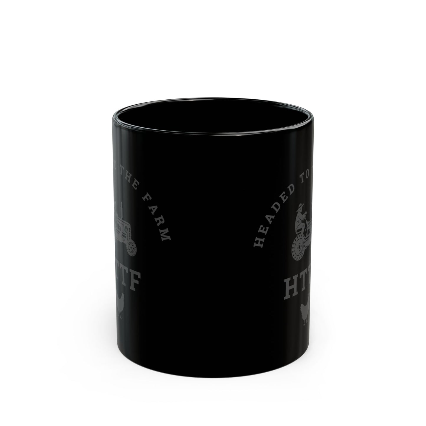 Headed to the Farm v1 — Mug — Black