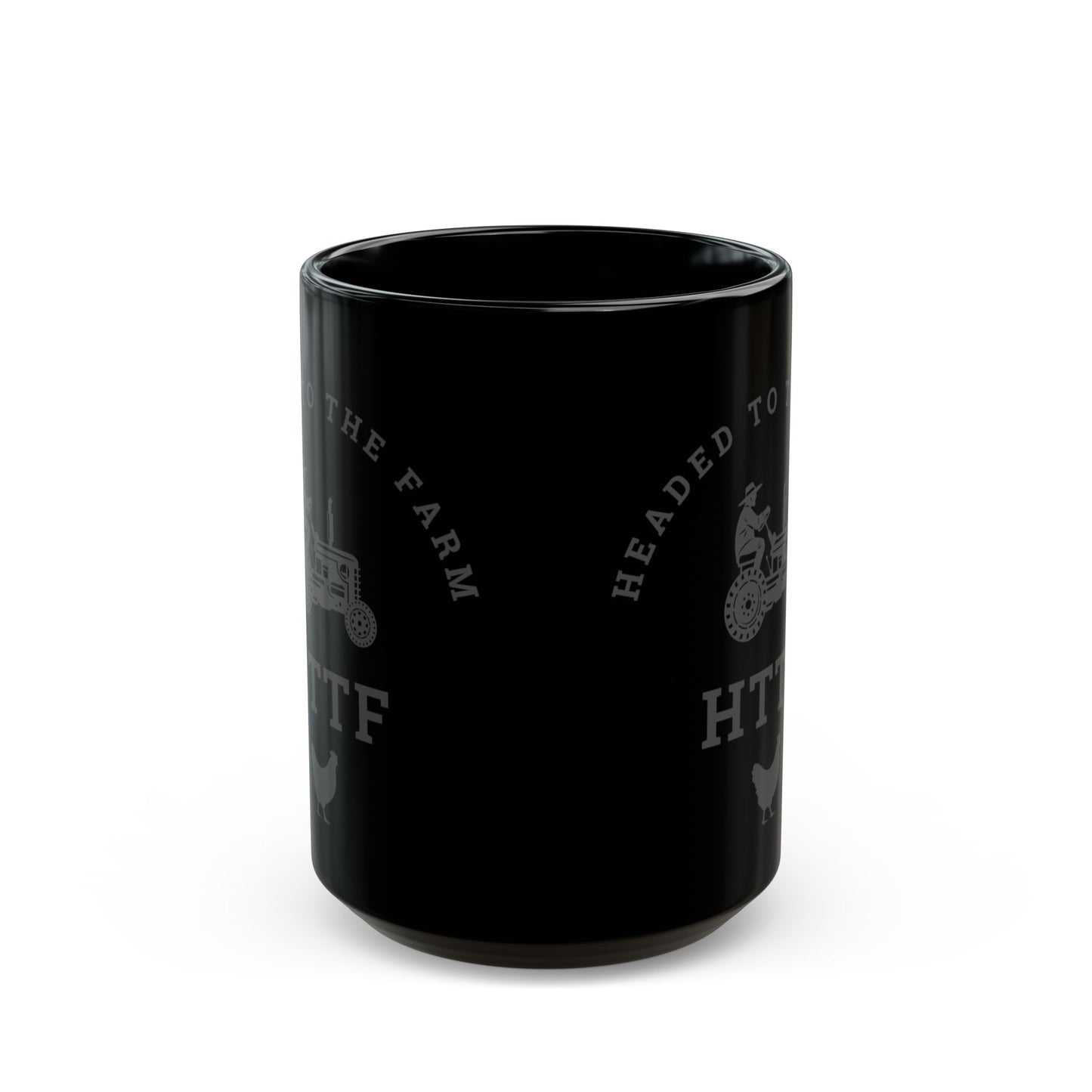 Headed to the Farm v1 — Mug — Black