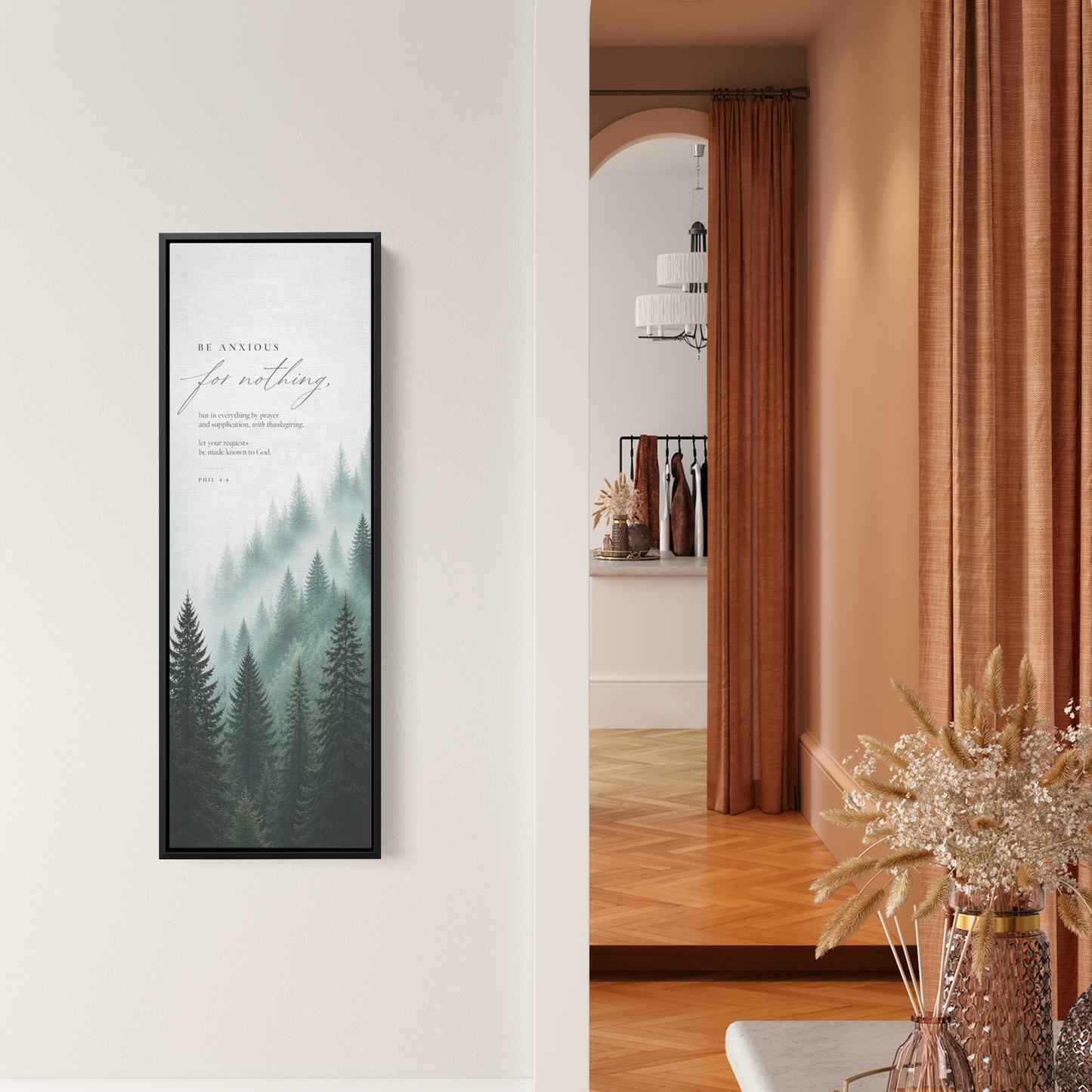 Be_Anxious_For_Nothing__Misty_Pine_Fo_Framed_Canvas_V_Panoramic_Large_Lifesty_Mockup.png_15859524