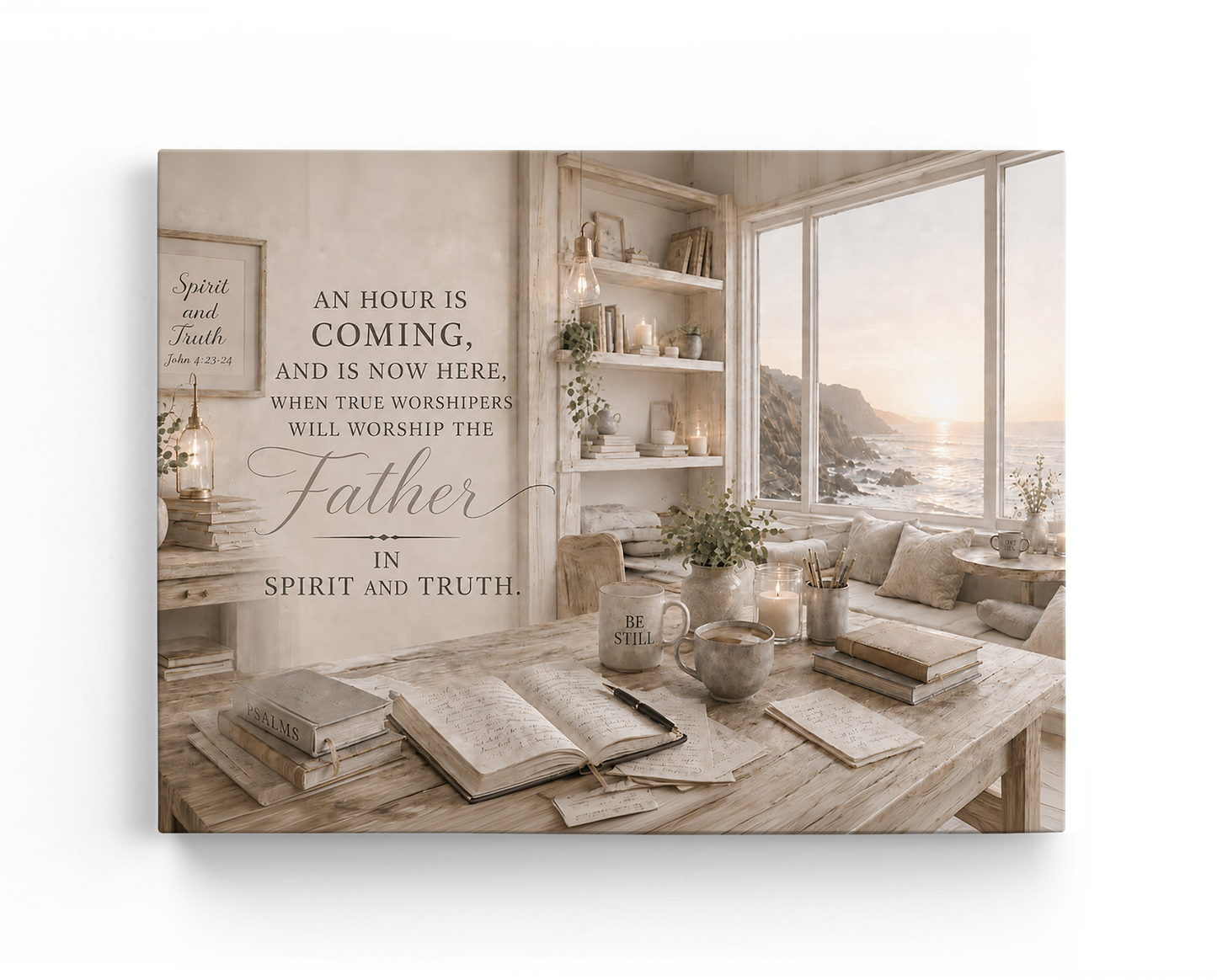 In Spirit and Truth  Wall Art  — Coastal Study | Posters, Framed Posters and Canvases