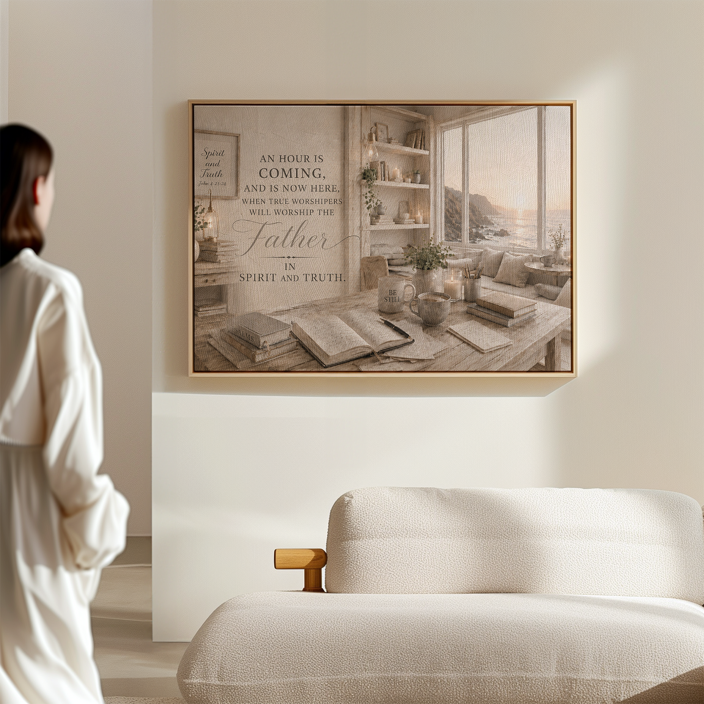 In Spirit and Truth  Wall Art  — Coastal Study | Posters, Framed Posters and Canvases