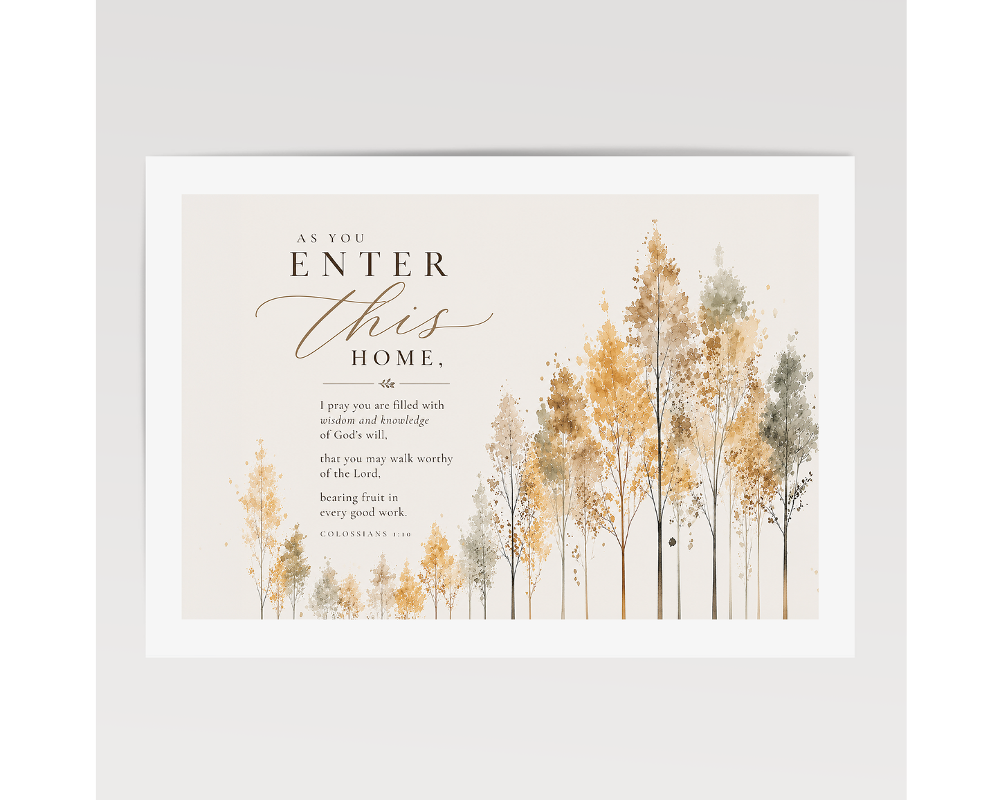 I Pray this For You Wall Art — Watercolor | Posters, Framed Posters and Canvases _