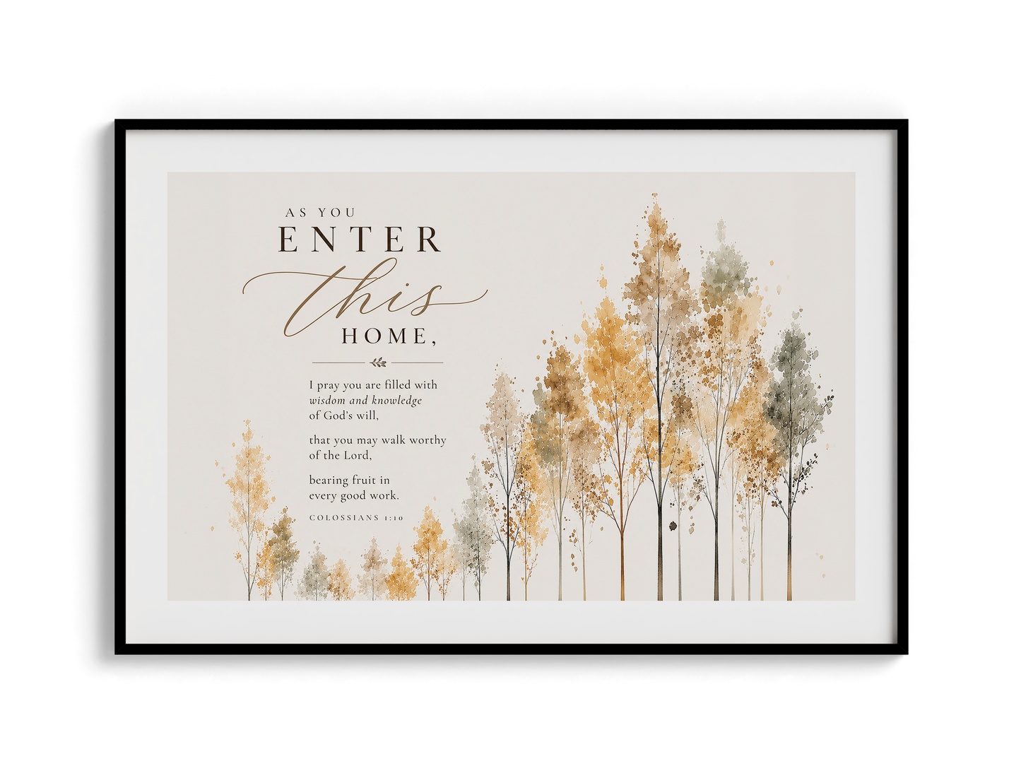 I Pray this For You Wall Art — Watercolor | Posters, Framed Posters and Canvases _