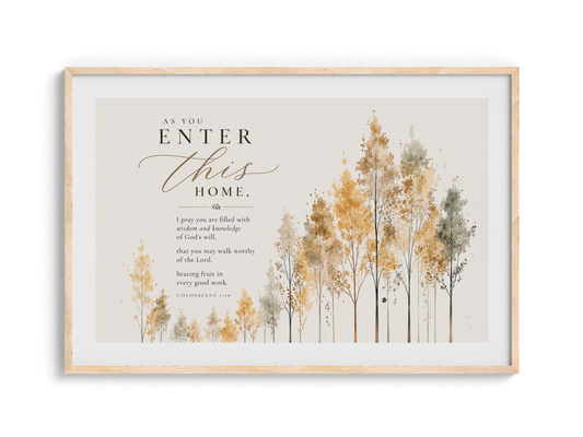 I Pray this For You Wall Art — Watercolor | Posters, Framed Posters and Canvases _
