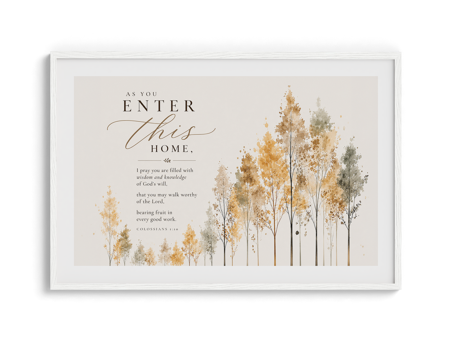 I Pray this For You Wall Art — Watercolor | Posters, Framed Posters and Canvases _