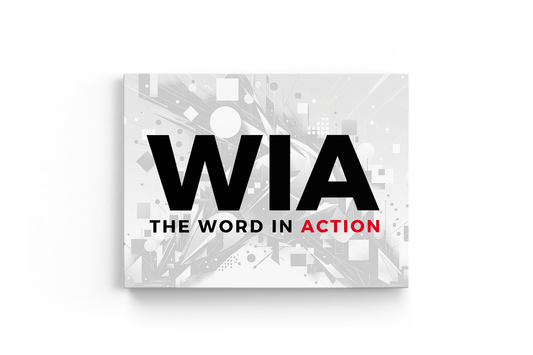 The Word in Action — Canvas