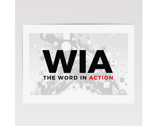 The Word in Action — Poster