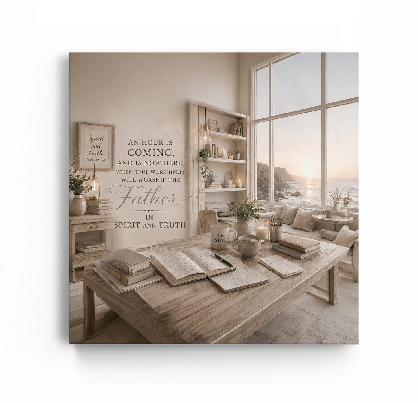 In Spirit and Truth  Wall Art  — Coastal Study | Posters, Framed Posters and Canvases