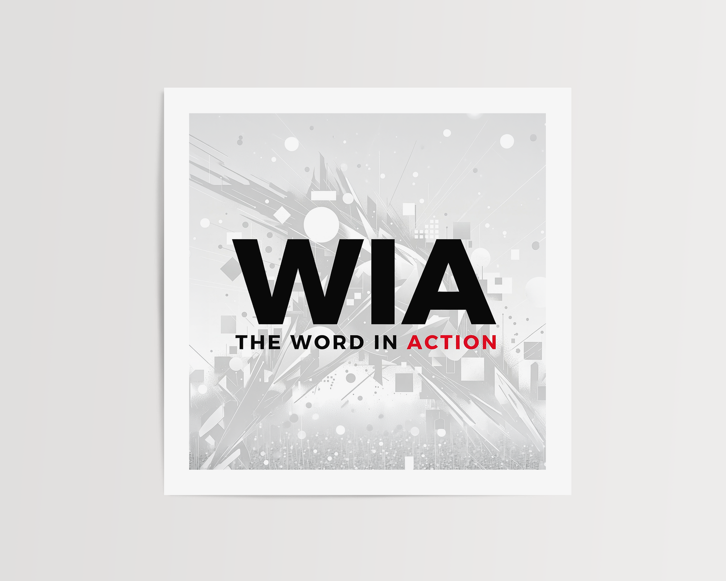 The Word in Action — Poster