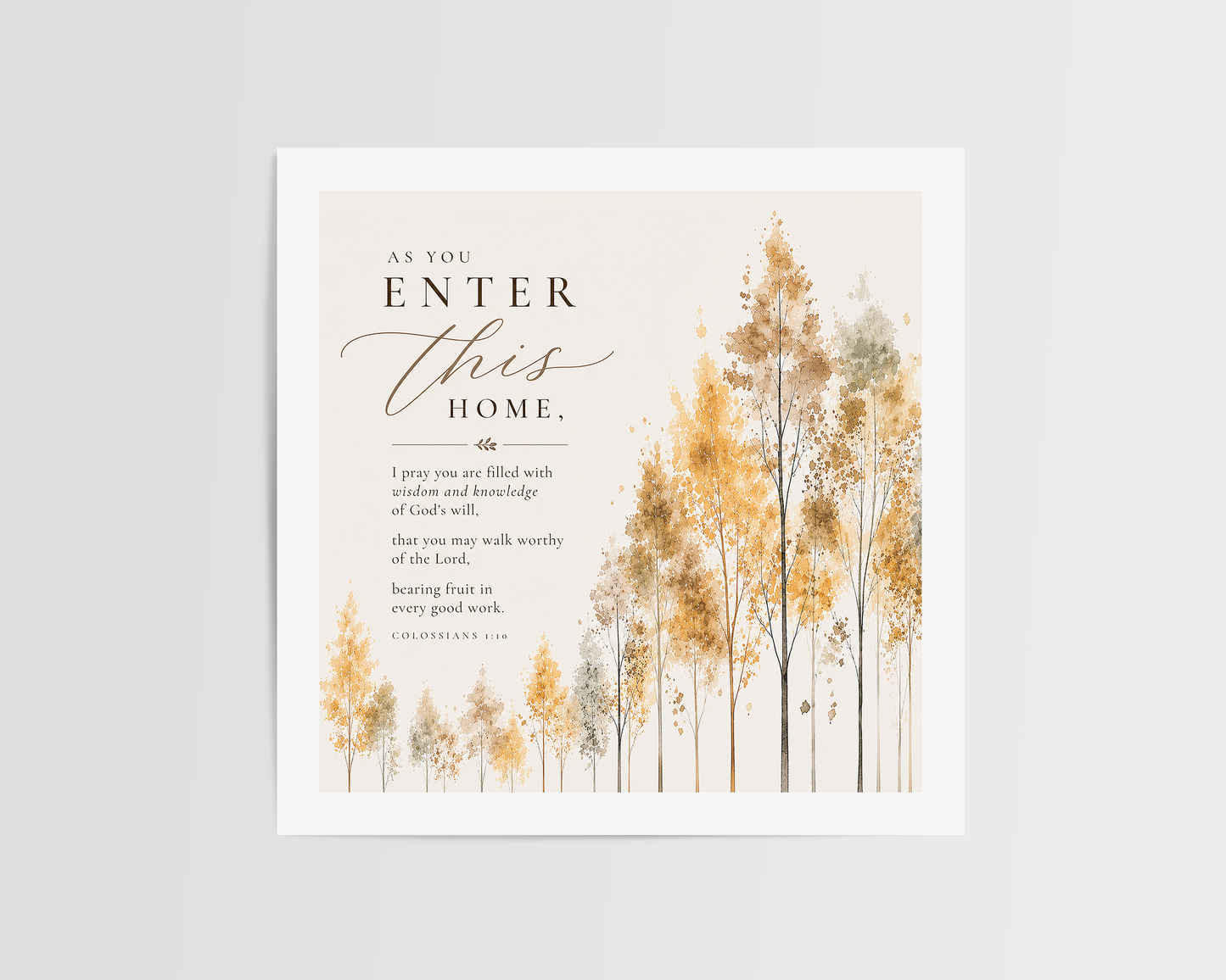 I Pray this For You Wall Art — Watercolor | Posters, Framed Posters and Canvases _