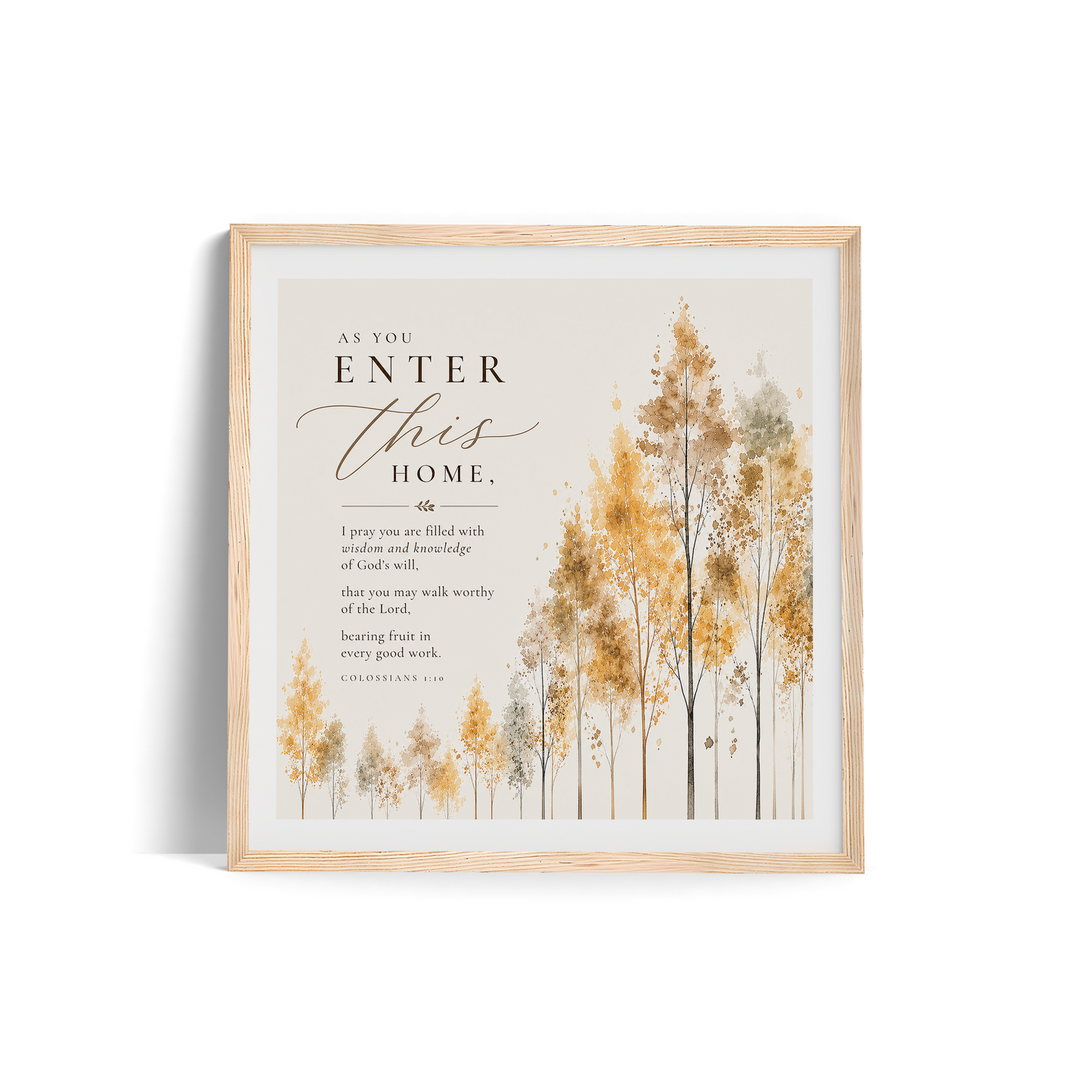 I Pray this For You Wall Art — Watercolor | Posters, Framed Posters and Canvases _