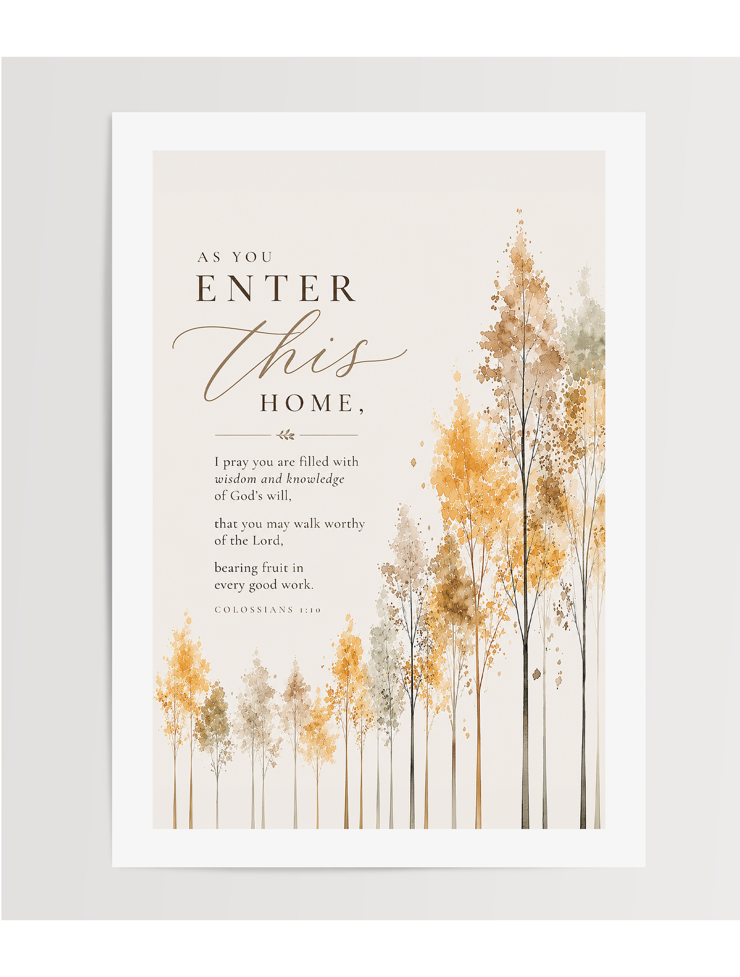 I Pray this For You Wall Art — Watercolor | Posters, Framed Posters and Canvases _