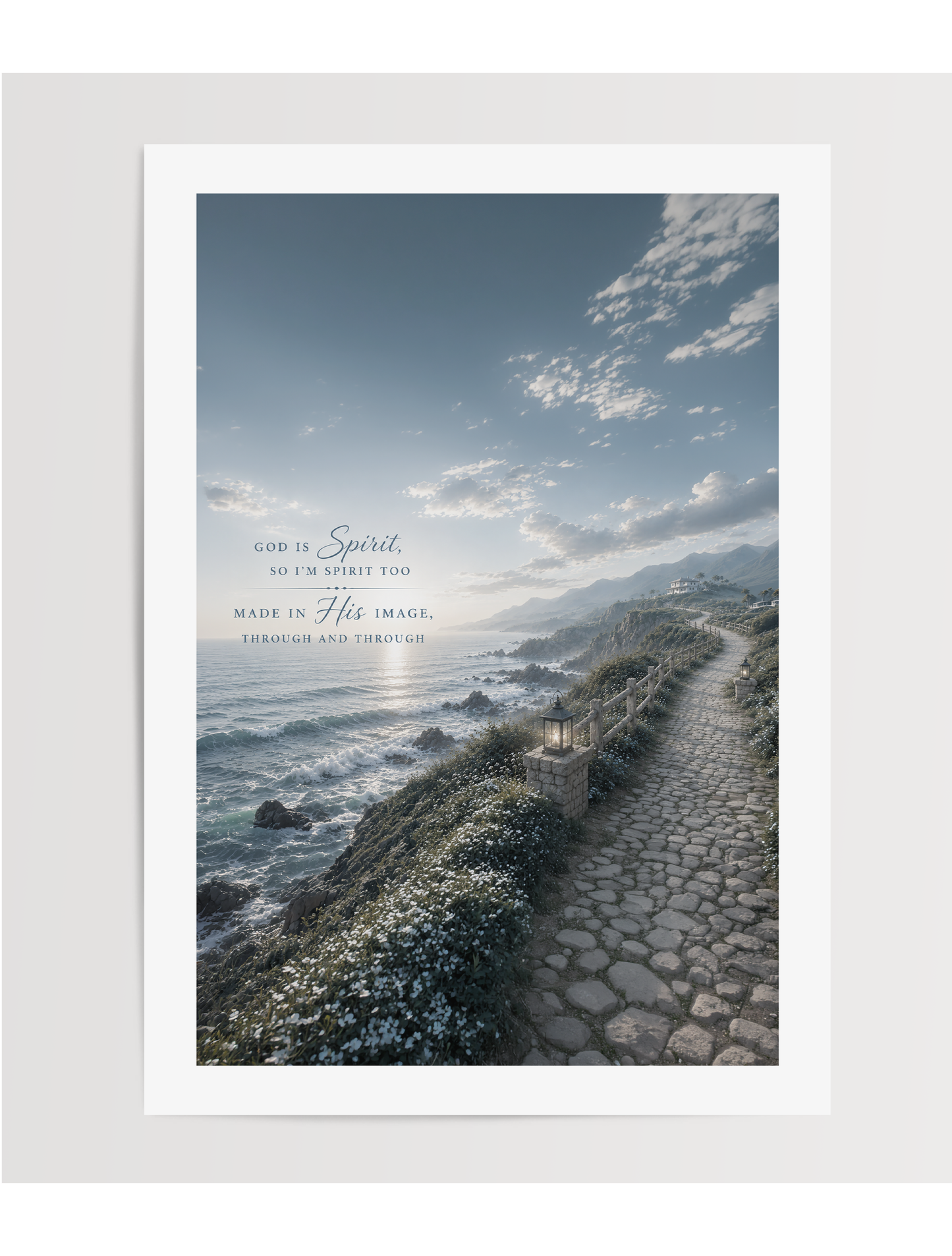 God is Spirit (Neutral) — Poster