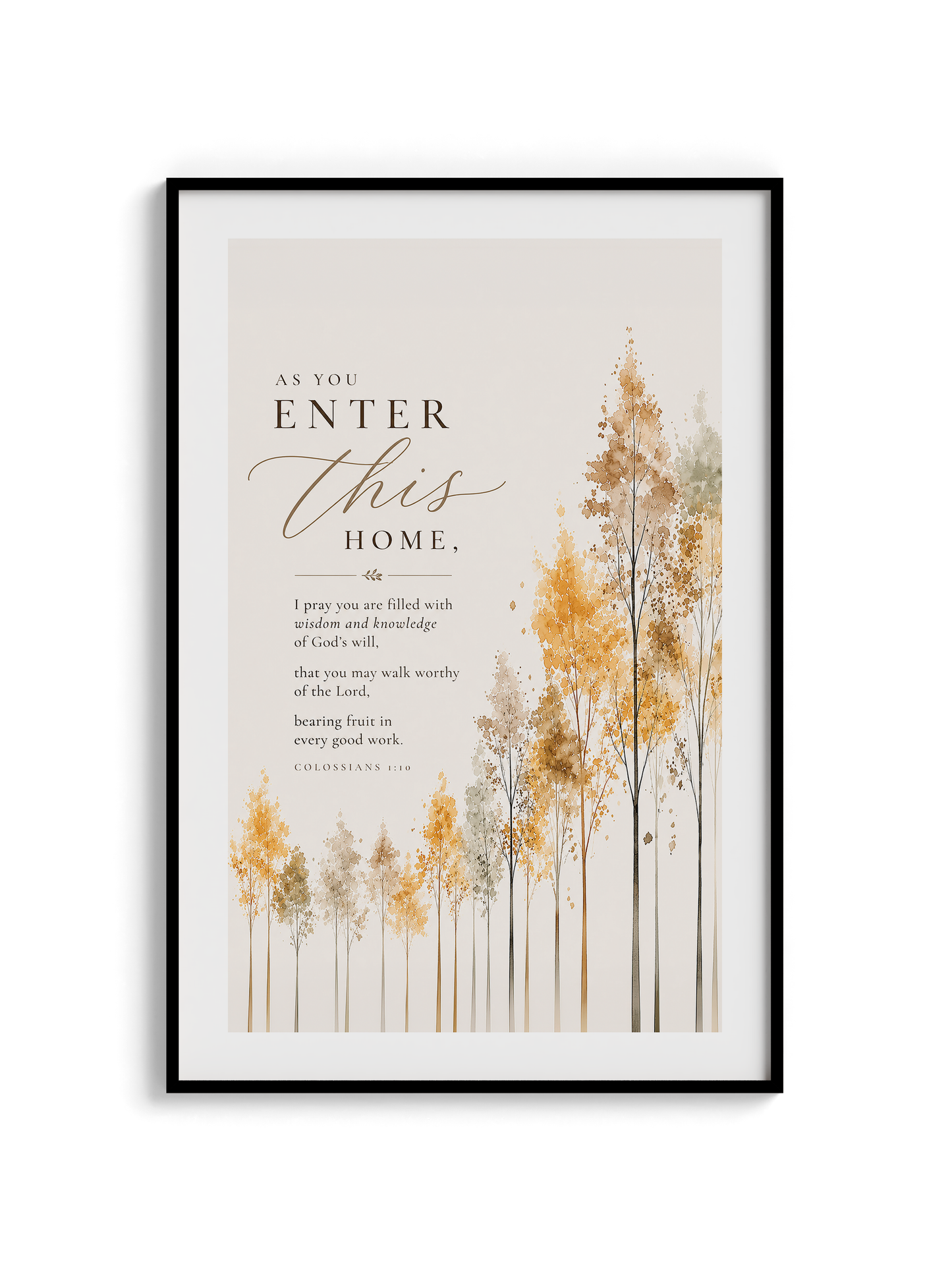 I Pray this For You Wall Art — Watercolor | Posters, Framed Posters and Canvases _