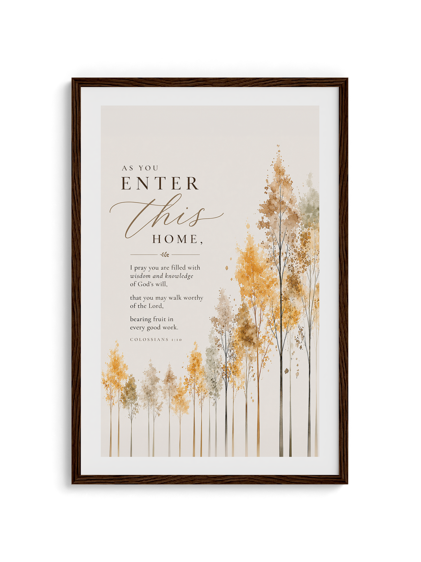 I Pray this For You Wall Art — Watercolor | Posters, Framed Posters and Canvases _