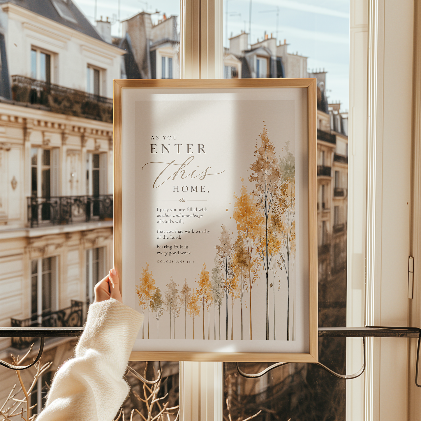 I Pray this For You Wall Art — Watercolor | Posters, Framed Posters and Canvases _