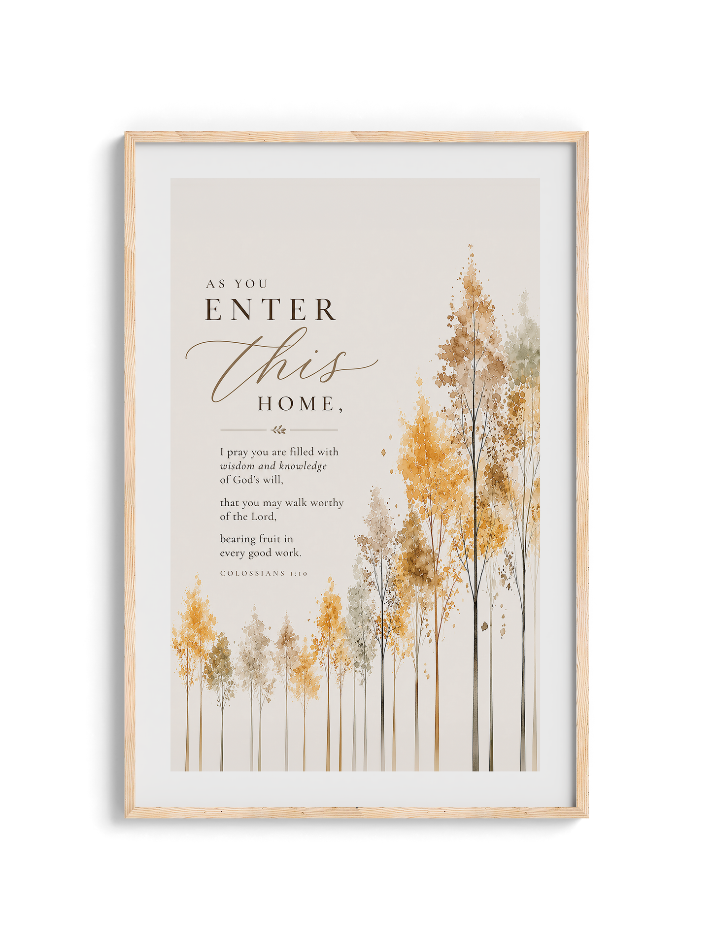 I Pray this For You Wall Art — Watercolor | Posters, Framed Posters and Canvases _