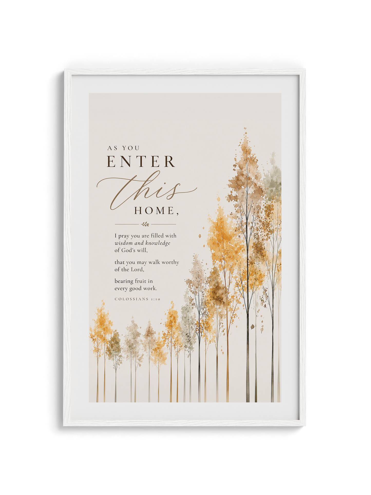 I Pray this For You Wall Art — Watercolor | Posters, Framed Posters and Canvases _